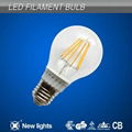 A60 led filament bulb