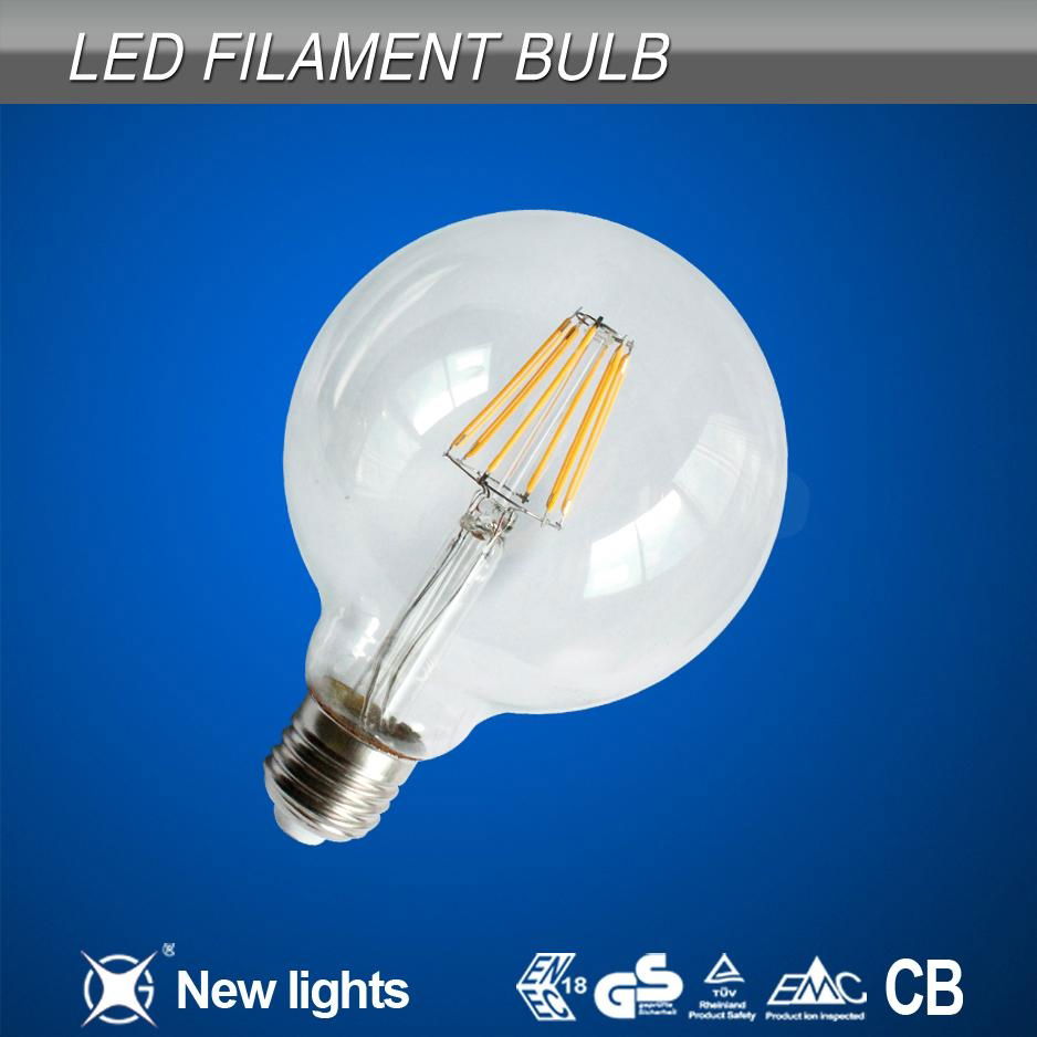 G95 led filament bulb