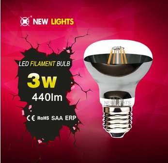R63 led filament bulb
