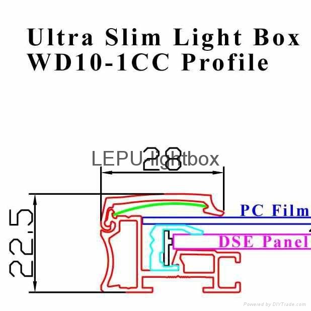 Ultra-thin light box 5
