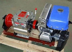 Cable bollard winch