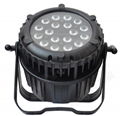 18pcs LED 4 in 1 Waterproof par 3