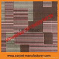 Wholesale Cheap China New Custom PVC Backing ECO Polyamide Nylon Carpet tiles 4