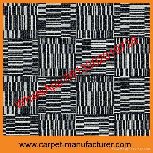 Wholesale Cheap China New Custom PVC Backing ECO Polyamide Nylon Carpet tiles 5