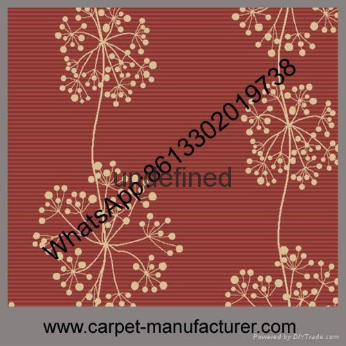 Wholesale Cheap China Polyamide jacquard cut loop machine made floor carpet 3