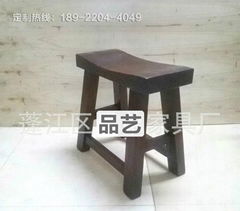 Solid wood chair