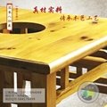 品藝方形餐桌椅組合八仙桌椅