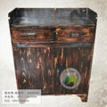 古典原木碳化實木傢具茶水櫃