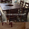 餐厅家具系列火锅店餐桌椅