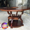 Round solid wood furniture dining room furniture wholesale 3