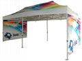 custom logo door canopy gazebo tent for