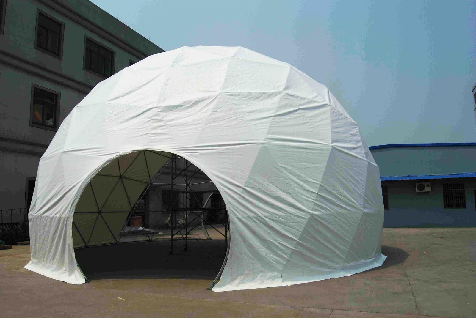 printed big dome 30 person tent party tents for sale 3