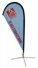 Printing polyester flag and banner for