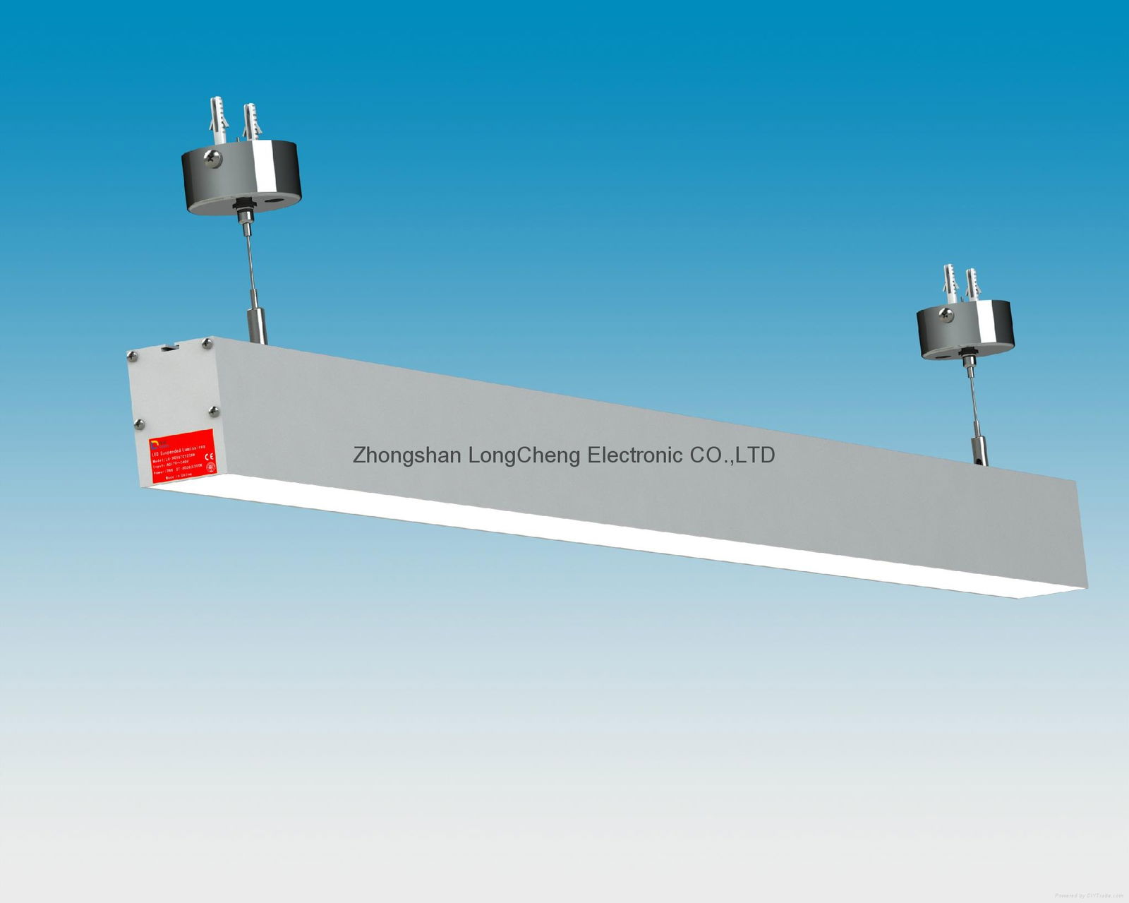 供应DIY拼接高档办公照明吊线灯 led办公室铝材吊线灯具吊灯价格 4