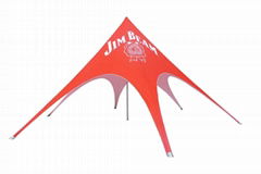 Heavy duty cheap price star shade tent star tent 
