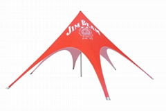 Heavy duty cheap price star shade tent star tent