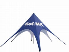 High quality single pole star shade star tent for sale