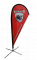 Cheap price promotion teardrop flag banner for sale