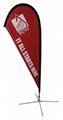 Cheap price promotion teardrop flag banner for sale 4