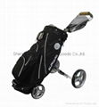 Alphard Deluxe Duo Pull Cart Black Push