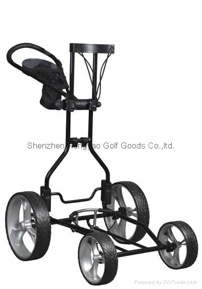 Clever Caddie Upright Caddy Push Cart  2