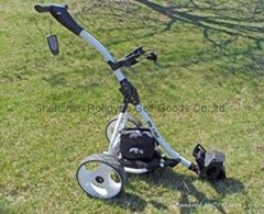 New Remote Controlled Electric Golf Caddy Golf Push Cart  
