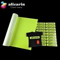 Alizarin Cuttable heat transfer PU Flex Vinyl  (NY612 Neon Yellow)