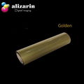 Alizarin Cuttable heat transfer PU Flex Vinyl  (GD610 Golden) 2