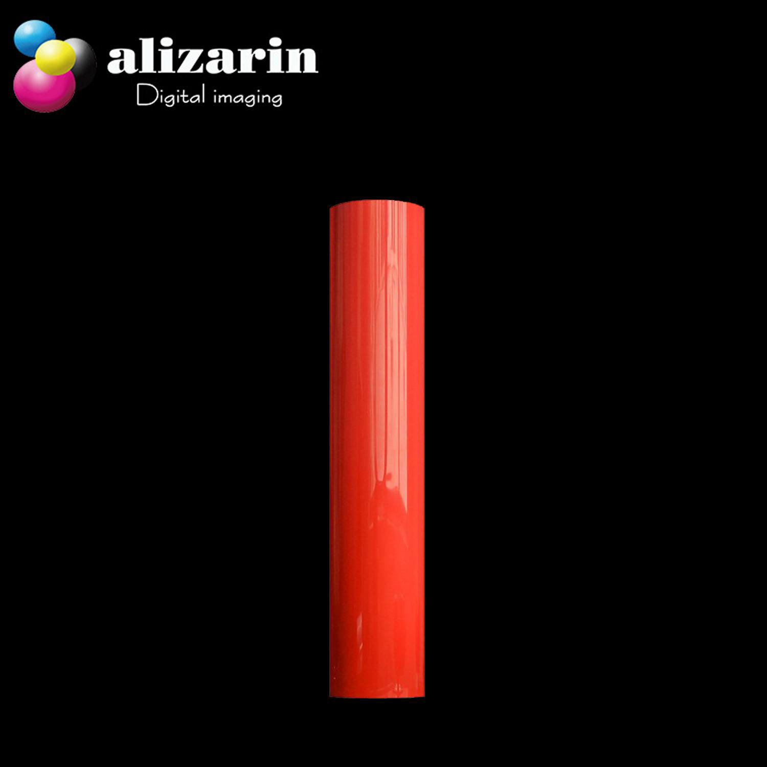 Alizarin Cuttable heat transfer PU Flex Vinyl  (R607 Red) 2