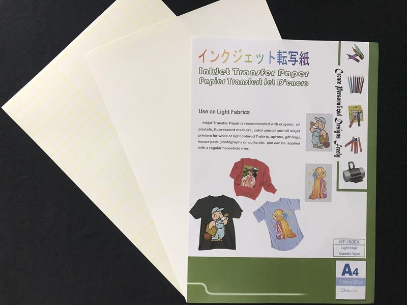 Alizarin Panda Light Ink Jet Transfer Paper (Iron-On) 2