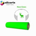 Alizarin Cuttable Heat Transfer PU Flex Regular（NGR314 Neon Green） 2