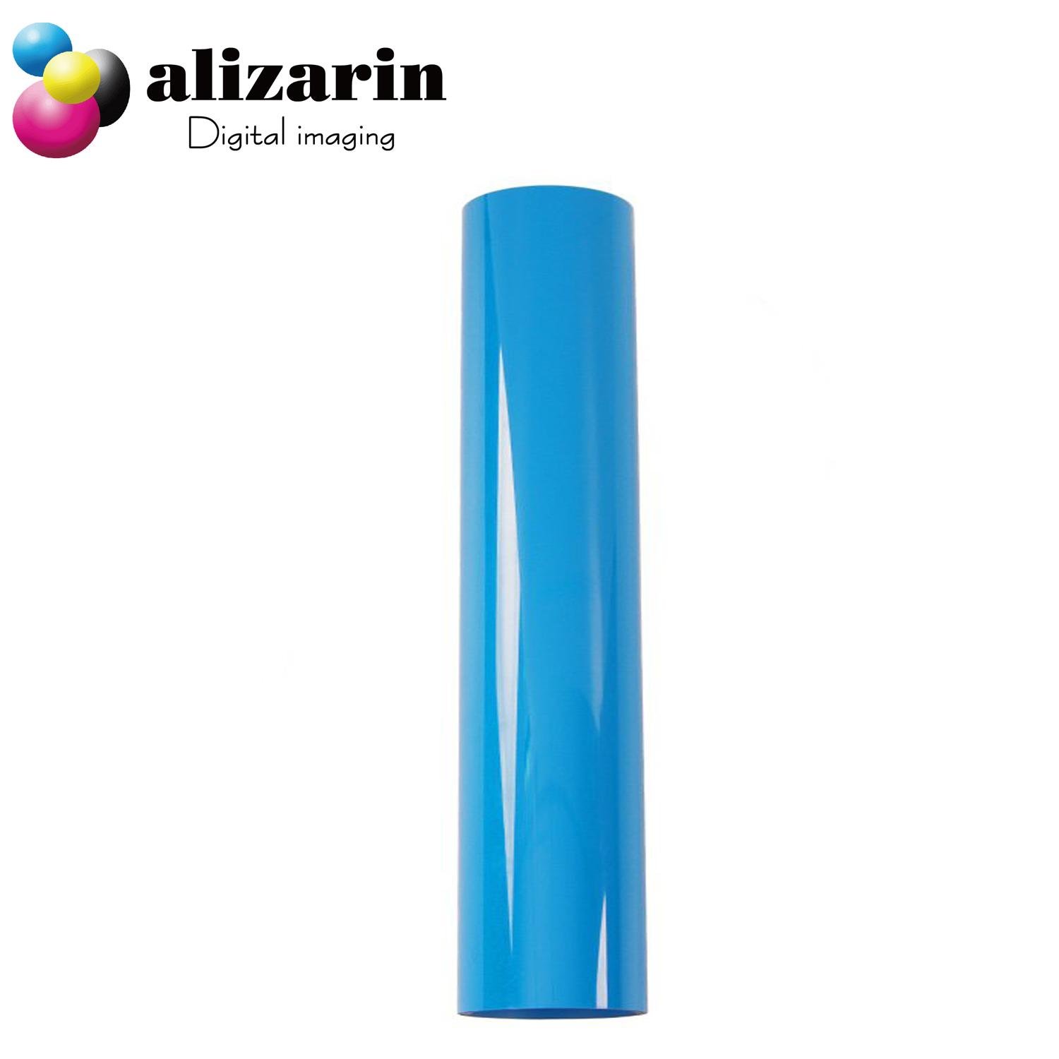 Alizarin Cuttable Heat Transfer PU Flex Regular（LB315 Light Blue） 2