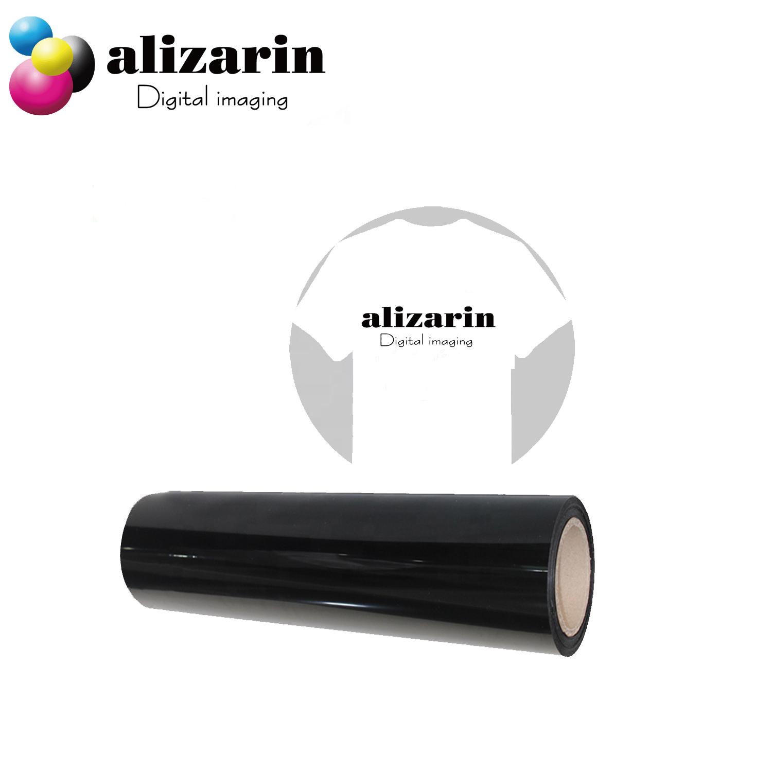 Alizarin heat transfer PU Flex soft flex Vinyl  (BK601 Black) 2