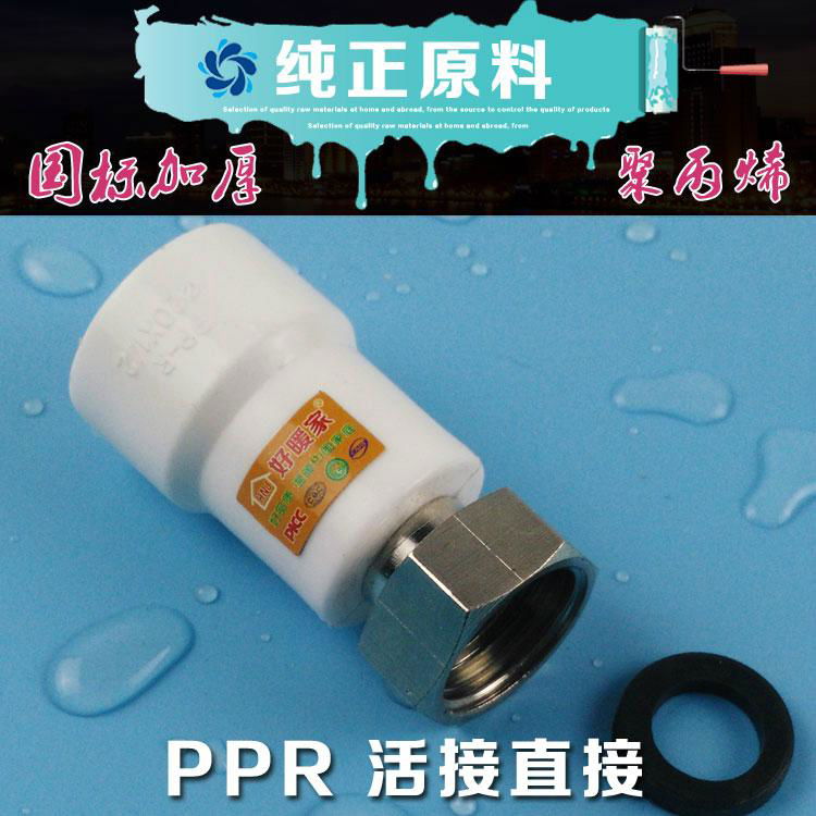 好暖家PPR太阳能专用小活接直通 4