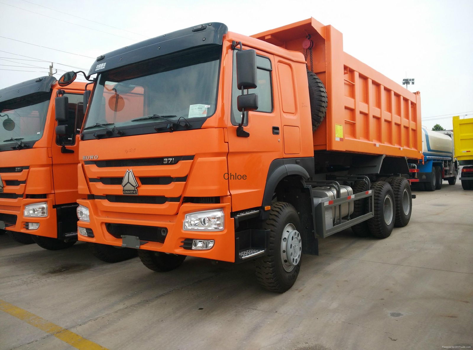 SINOTRUK HOWO 6x4 Dumper Truck for sale 5