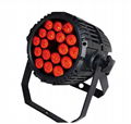 LED waterproof par light with 18x10w