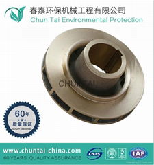 high quality water pump brass impeller