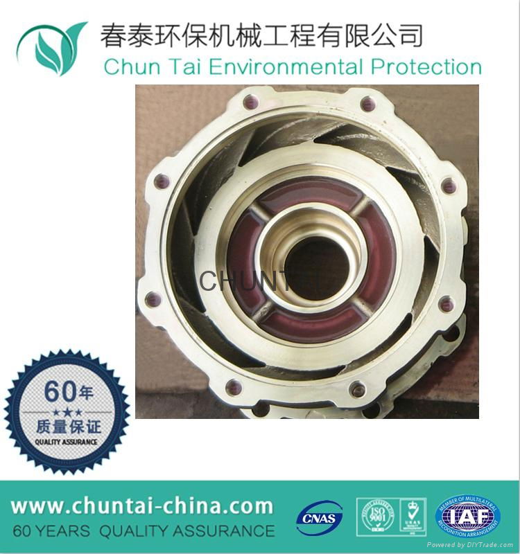 high quality water pump brass impeller 5