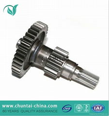 CNC Precision machining SS forging standard worm gear shaft