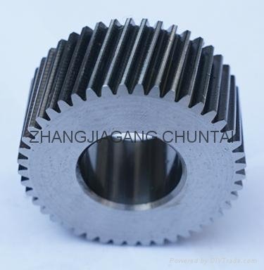 Custom CNC machining steel gear large diameter spur gear 2