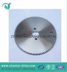 Custom CNC machining steel gear large