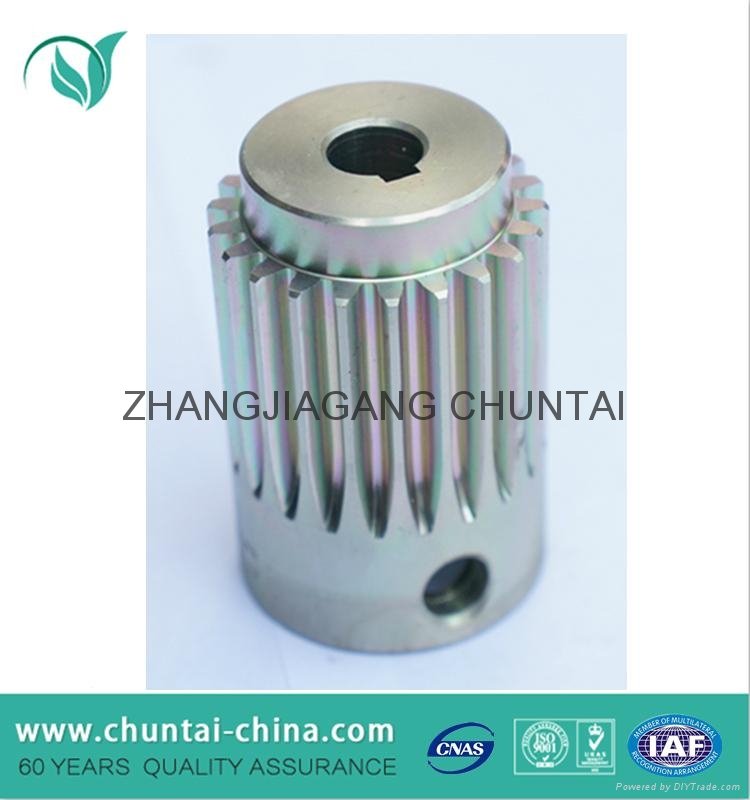 Custom CNC machining steel gear large diameter spur gear 4