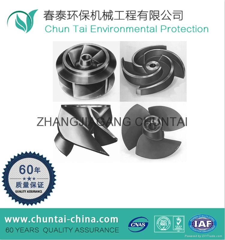 Stainless Steel Small Water Pump Impeller Factory Ct Impeller 02 Chuntai China Manufacturer Pumps Vacuum Equipment Machinery