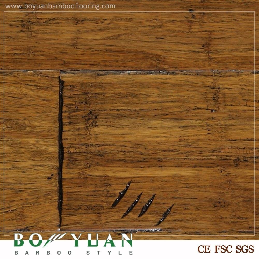 BY High Quality eco forest hand-scraped strand woven flooring
