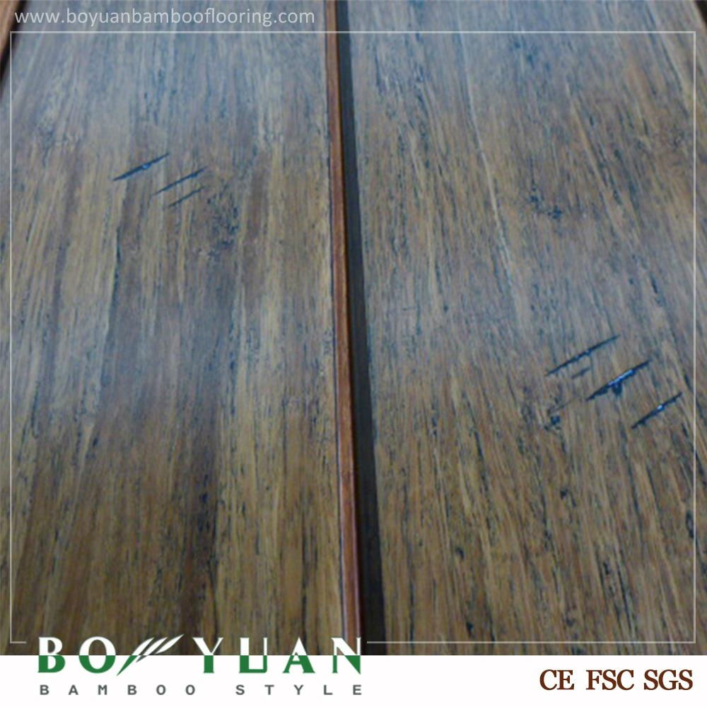 BY High Quality eco forest hand-scraped strand woven flooring 2