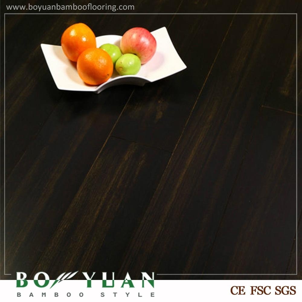 BY black coffee environment friendly strand woven flooring