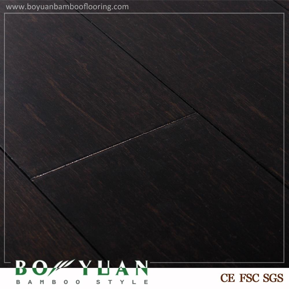 BY black coffee environment friendly strand woven flooring 3