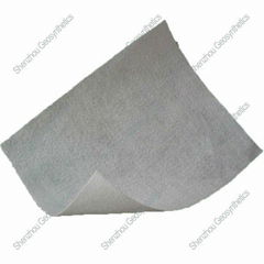 Polyerter Staple Fiber Needle Punched Non Woven Geotextile 800g/m2