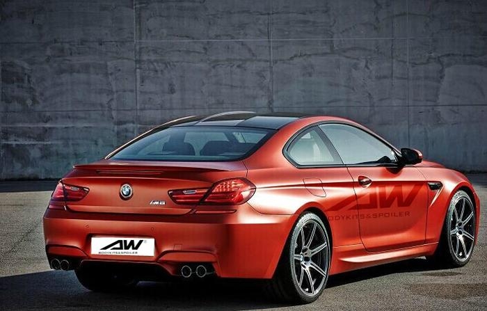 宝马6系pu尾翼(f12/f13/f06)m6专用