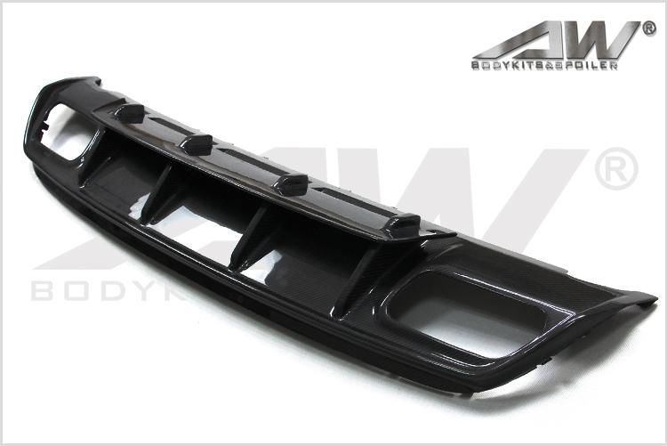 Carbon fiber real bumper for Mercedes A45